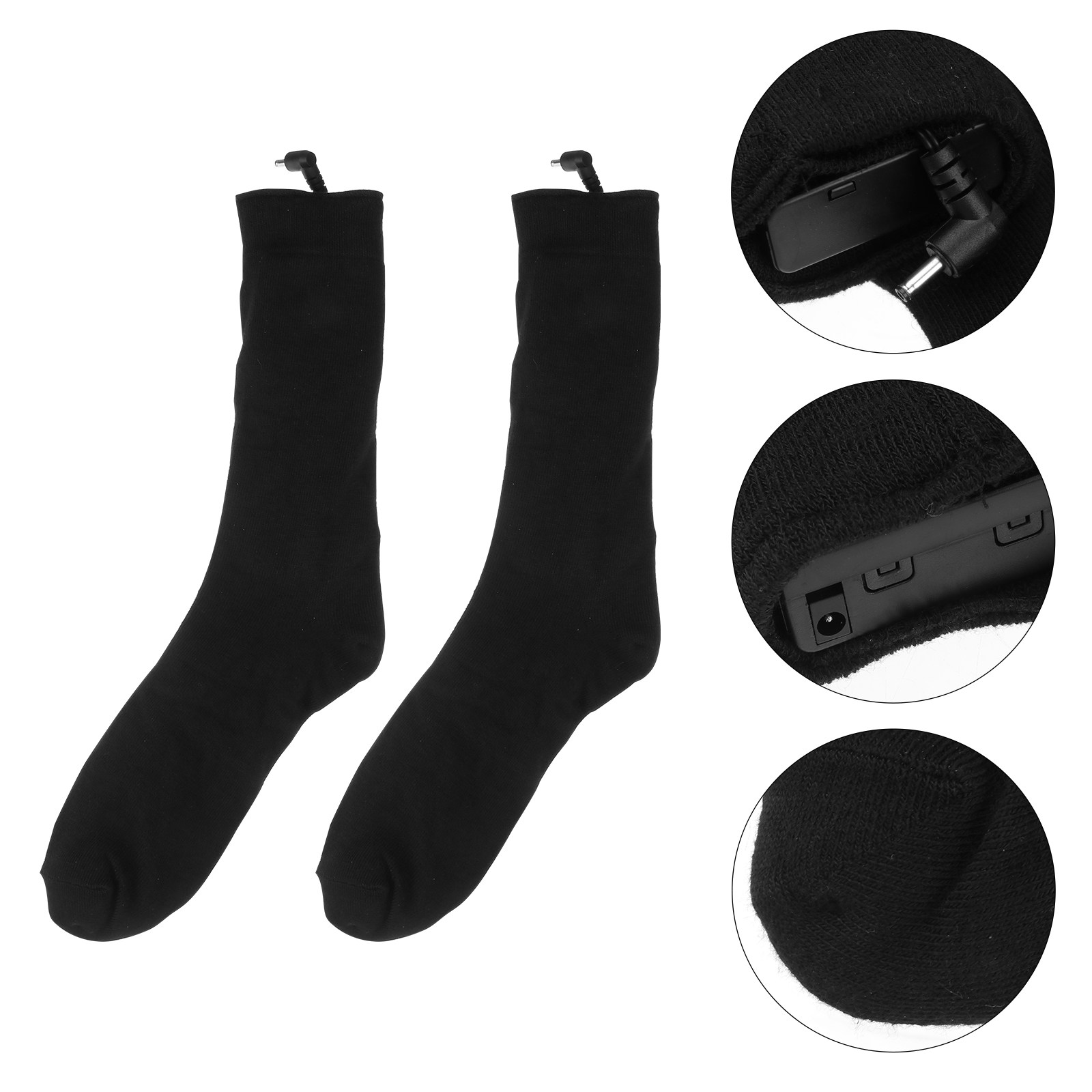 جوارب شتوية دافئة تعمل بالبطار - مراجعة Thermal Sock Winter وسعره