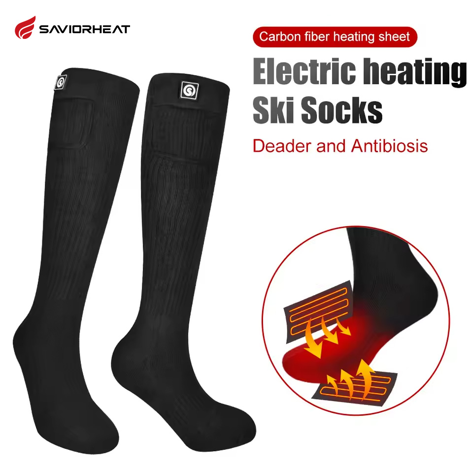جوارب ساخنة حرارية للكبار ، مق - مراجعة Thermal Sock Winter وسعره